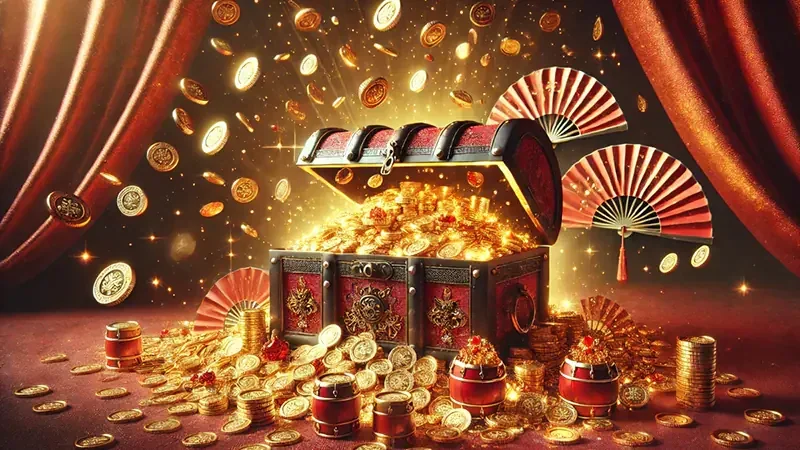Antarmuka slot mobile dengan tombol putar dan simbol bonus