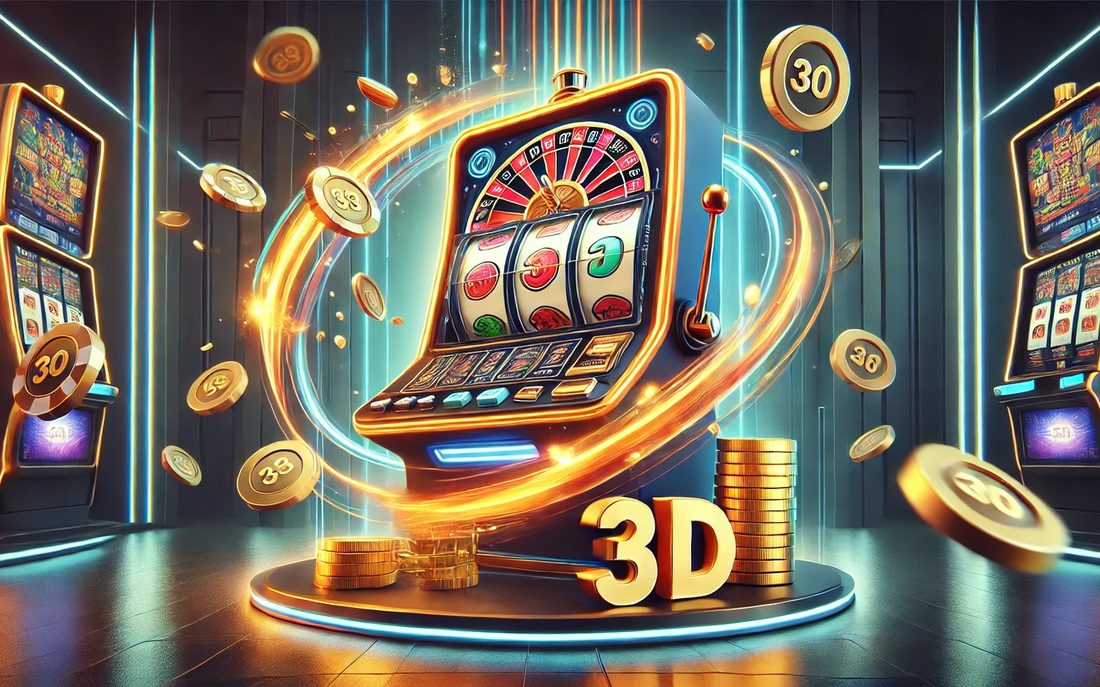Tampilan permainan slot BINTANGMPO dengan reel dan simbol berwarna